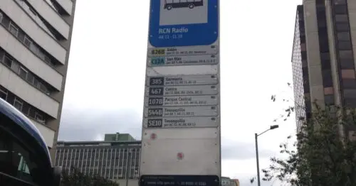 PARADERO SITP RCN RADIO  237A00